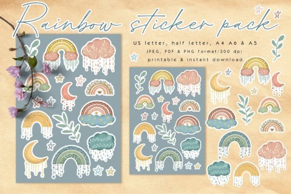Download Rainbow Sticker Pack - Sticker pack Collection