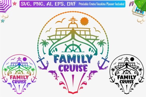 Download Family Cruise Svg, Family Trip Png - Premium Bundle