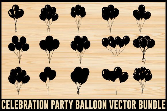 Download Party Celebration Balloon Vector Set - Art Collection