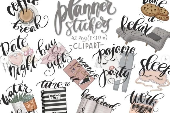 Download Planner Stickers Collection Kit - Planner stickers Collection