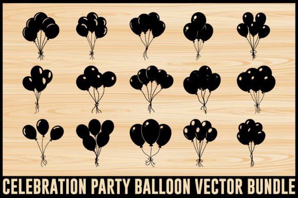 Download Party Celebration Balloon Vector Set - Art Collection