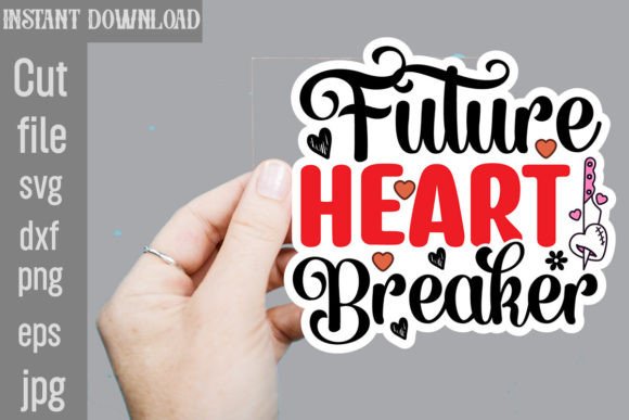 Download Future Heart Breaker SVG Sticker Designs - Art Collection