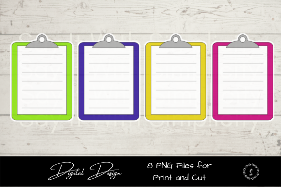 Download Clipboard Planner Stickers, PNG Files - Planner stickers Collection