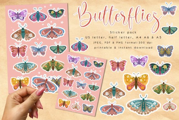 Download Butterfly Sticker Pack - Sticker pack Collection