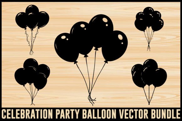 Download Party Celebration Balloon Vector Set - Art Collection