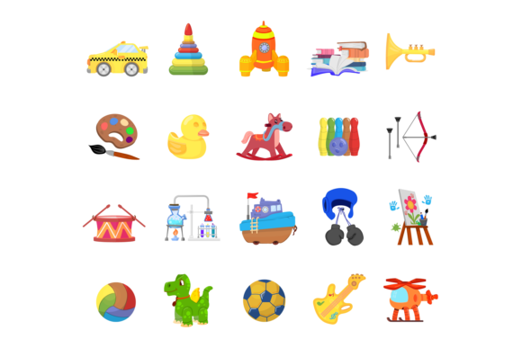 Download Kindergarten Children Toys. Baby Plastic - Art Collection