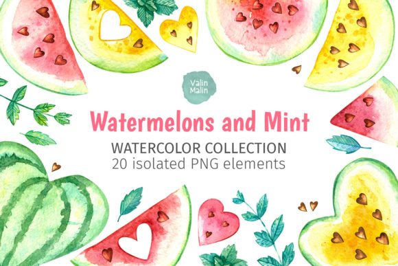 Download Watermelon - Watercolor Clipart - Art Collection