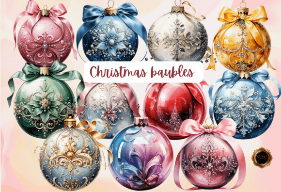 Download Christmas Baubles Png Clipart - Art Collection