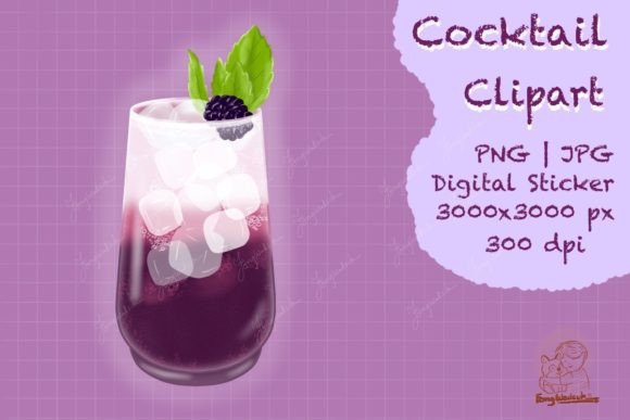 Download Cocktail Clipart &amp; Sticker, Summer Drink - Art Collection