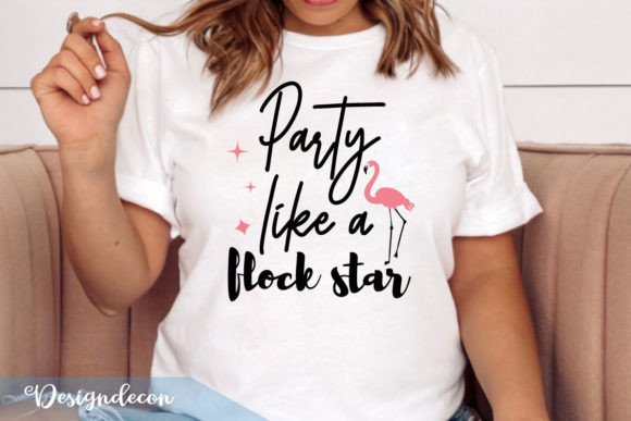 Download Party Like a Flock Star Summer Party Svg - Art Collection