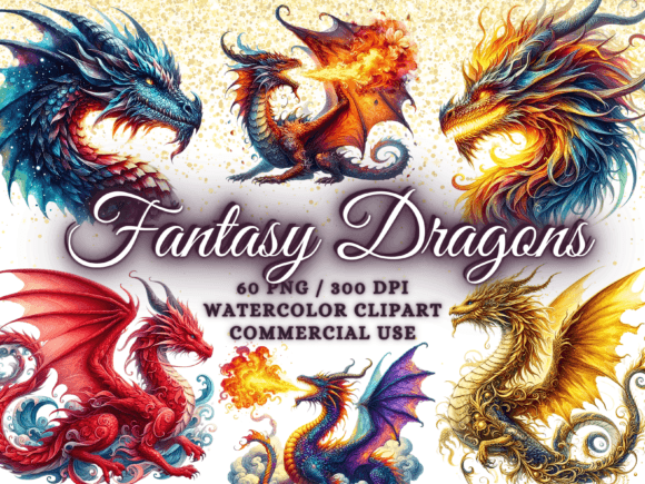 Download Fantasy Dragons Clipart Magic Dragon Png - Art Collection