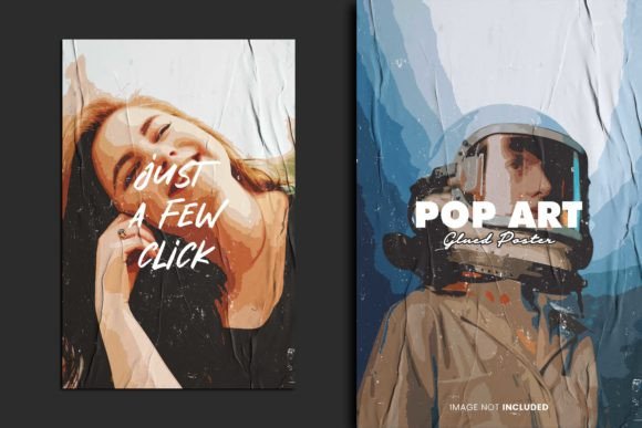 Download Pop Art Glued Poster - Art Collection