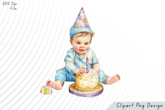 Download First Birthday Baby PNG Clipart - Art Collection