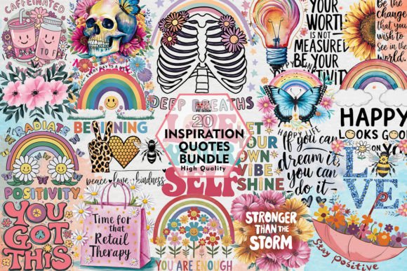 Download Inspiration Quotes Bundle Clipart PNG - Art Collection