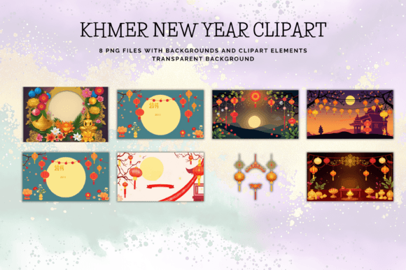 Download Khmer New Year Decorations Clipart 8 PNG - Art Collection