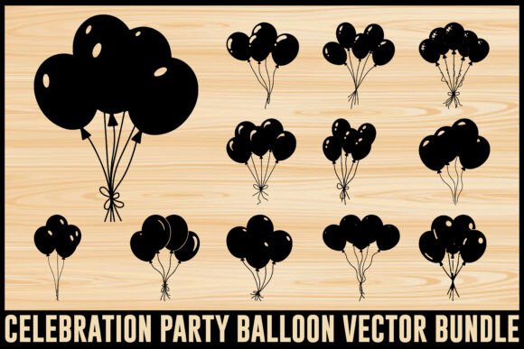Download Party Celebration Balloon Vector Set - Art Collection