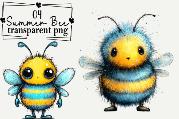 Download Whimsical Summer Bee Clipart - Art Collection