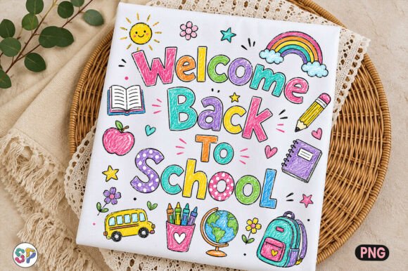 Download Welcome Back to School, Hand Art Shirt - Art Collection