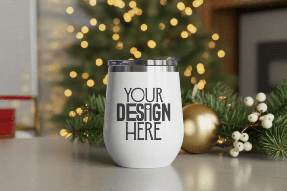 Download White Wine Tumbler Mockup - Mockup Collection