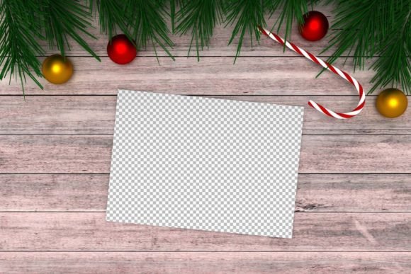 Download Christmas Letter Mockup PNG - Mockup Collection