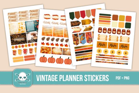 Download Autumn Planner Stickers - Planner stickers Collection