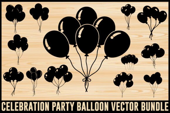 Download Party Celebration Balloon Vector Set - Art Collection