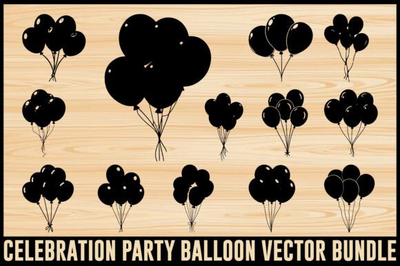 Download Party Celebration Balloon Vector Set - Art Collection