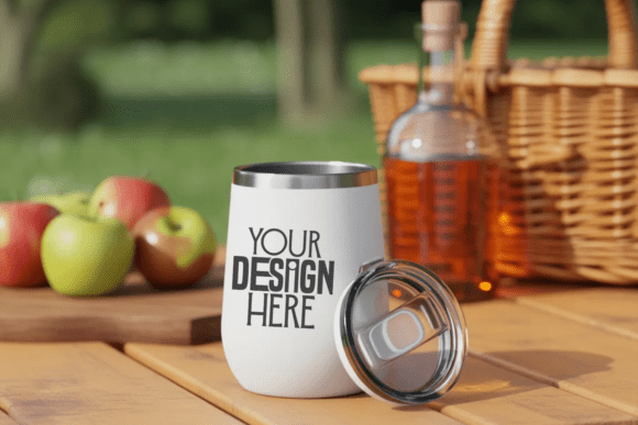 Download Wine Tumbler Mockup - Mockup Collection