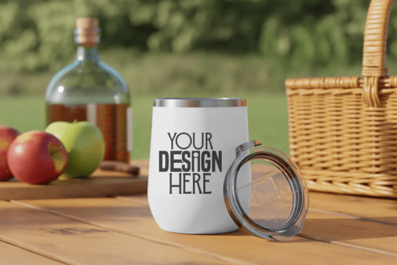 Download Wine Tumbler Mockup - Mockup Collection