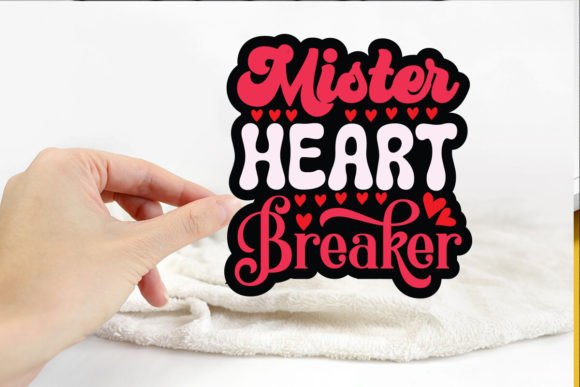 Download Mister Heart Breaker Retro Design - Art Collection
