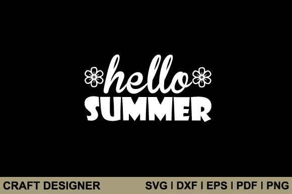 Download Hello Summer Svg Cut File - Hello summer svg Collection