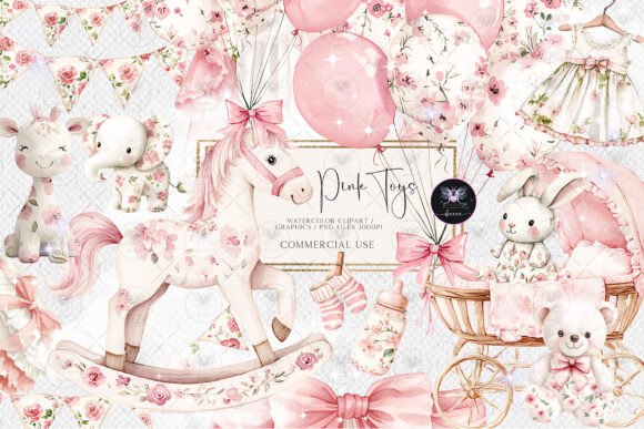 Download Toile Nursery Clipart Chinoiserie Pink - Art Collection